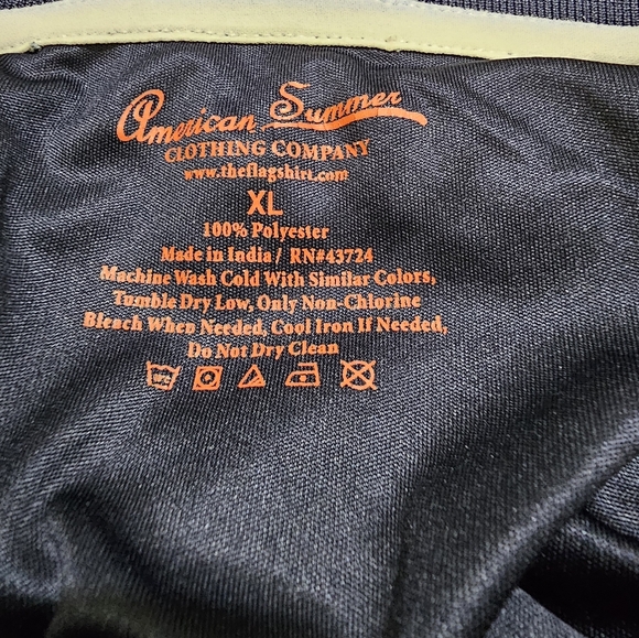 Patriotic Men's Polo Shirt - Picture 6 of 7